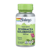 Solaray, True Herbs, Echinacea Goldenseal, 100 VegCaps