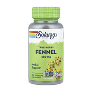 Solaray, True Herbs, Fennel, 450 mg, 100 VegCaps