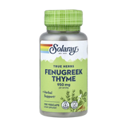 Solaray, True Herbs, Fenugreek Thyme, 100 VegCaps