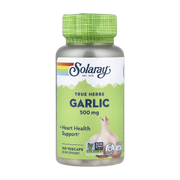 Solaray, True Herbs, Garlic, 500 mg, 100 VegCaps
