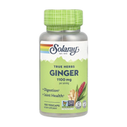 Solaray, True Herbs, Ginger, 100 VegCaps (550 mg per Capsule)