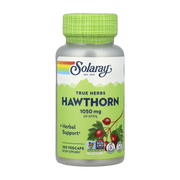 Solaray, True Herbs, Hawthorn, 100 VegCaps (525 mg per Capsule)