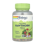 Solaray, True Herbs, Hawthorn, 180 VegCaps (525 mg per Capsule)