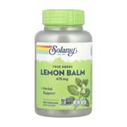 Solaray, True Herbs, Lemon Balm, 475 mg, 100 VegCaps