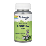 Solaray, True Herbs, Lobelia, 100 VegCaps