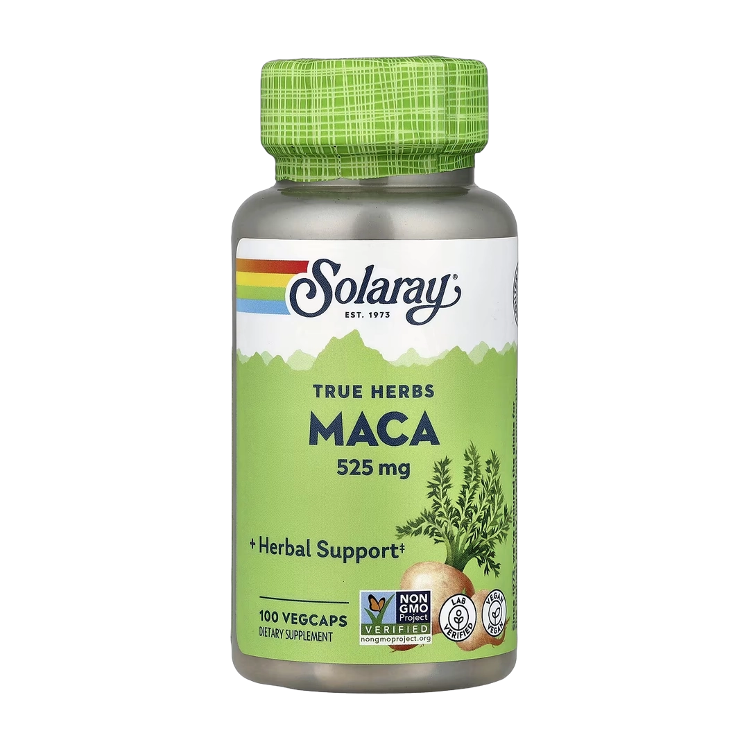 Solaray, True Herbs, Maca, 525 mg, 100 VegCaps