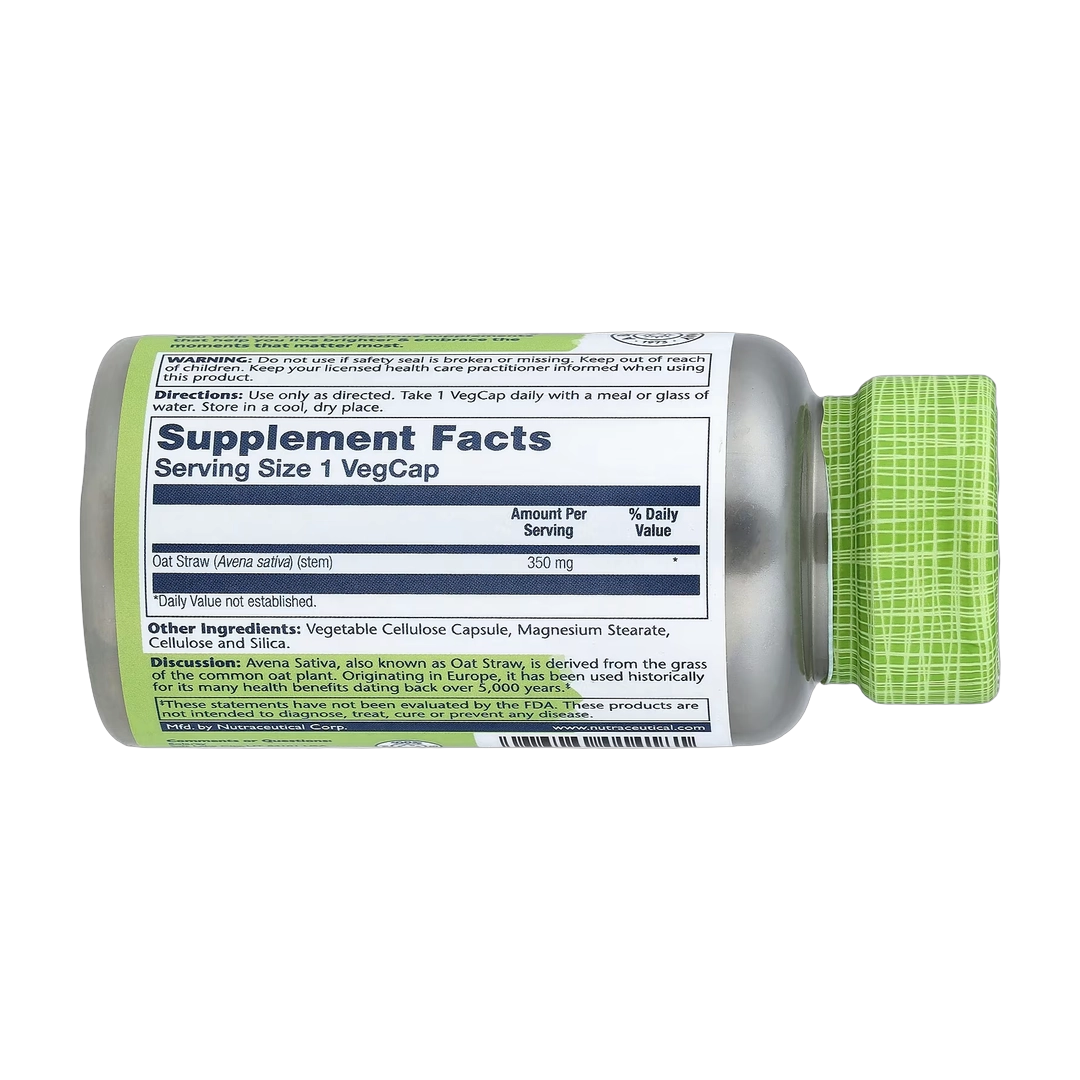 Solaray, True Herbs, Avena Sativa, 350 mg, 100 VegCaps