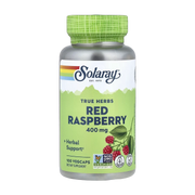 Solaray, True Herbs, Red Raspberry, 400 mg , 100 VegCaps