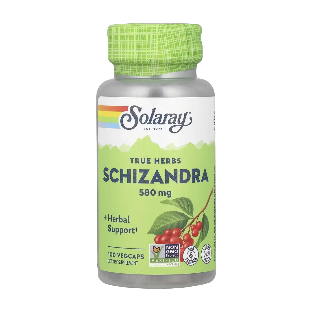 Solaray, True Herbs, Schizandra, 580 mg, 100 VegCaps