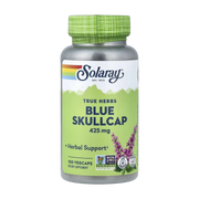 Solaray, True Herbs, Blue Skullcap, 425 mg, 100 VegCaps