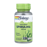 Solaray, True Herbs, Spirulina, 100 Vegcaps