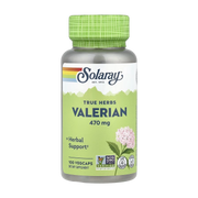 Solaray, True Herbs, Valerian, 470 mg, 100 VegCaps
