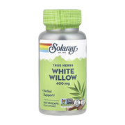 Solaray, True Herbs, White Willow, 400 mg, 100 VegCaps