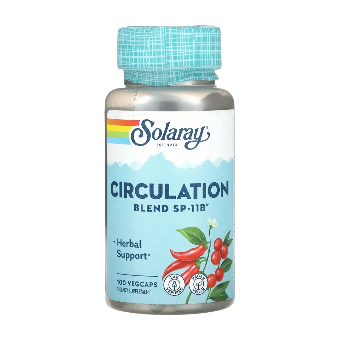 Solaray, Circulation Blend SP-11B, 100 VegCaps