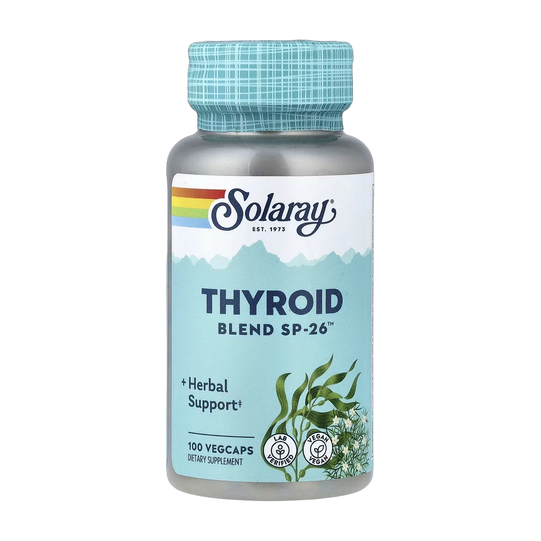 Solaray, Thyroid Blend SP-26™, 100 VegCaps