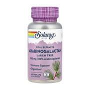 Solaray, Vital Extracts, Arabinogalactan, Larch Tree, 300 mg, 60 Vegcaps