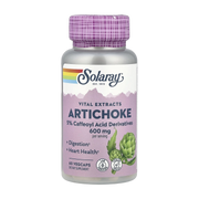 Solaray, Vital Extracts, Artichoke, 60 Vegcaps (300 mg per Capsule) front packaging view