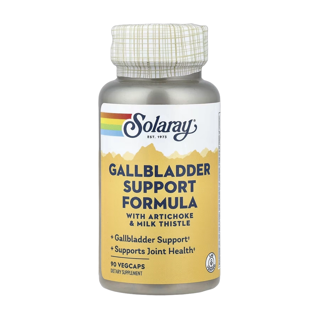Solaray, Gallbladder Support Formula, With Artichoke & Milk Thistle, 90 VegCaps