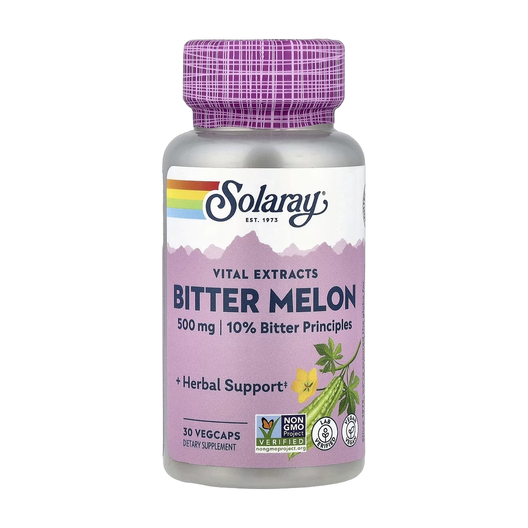Solaray, Vital Extracts, Bitter Melon, 500 mg, 30 VegCaps
