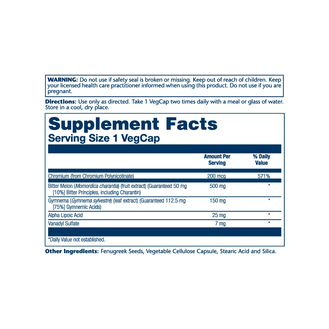 Solaray, Advanced Formula GlucoReg, 30 VegCaps