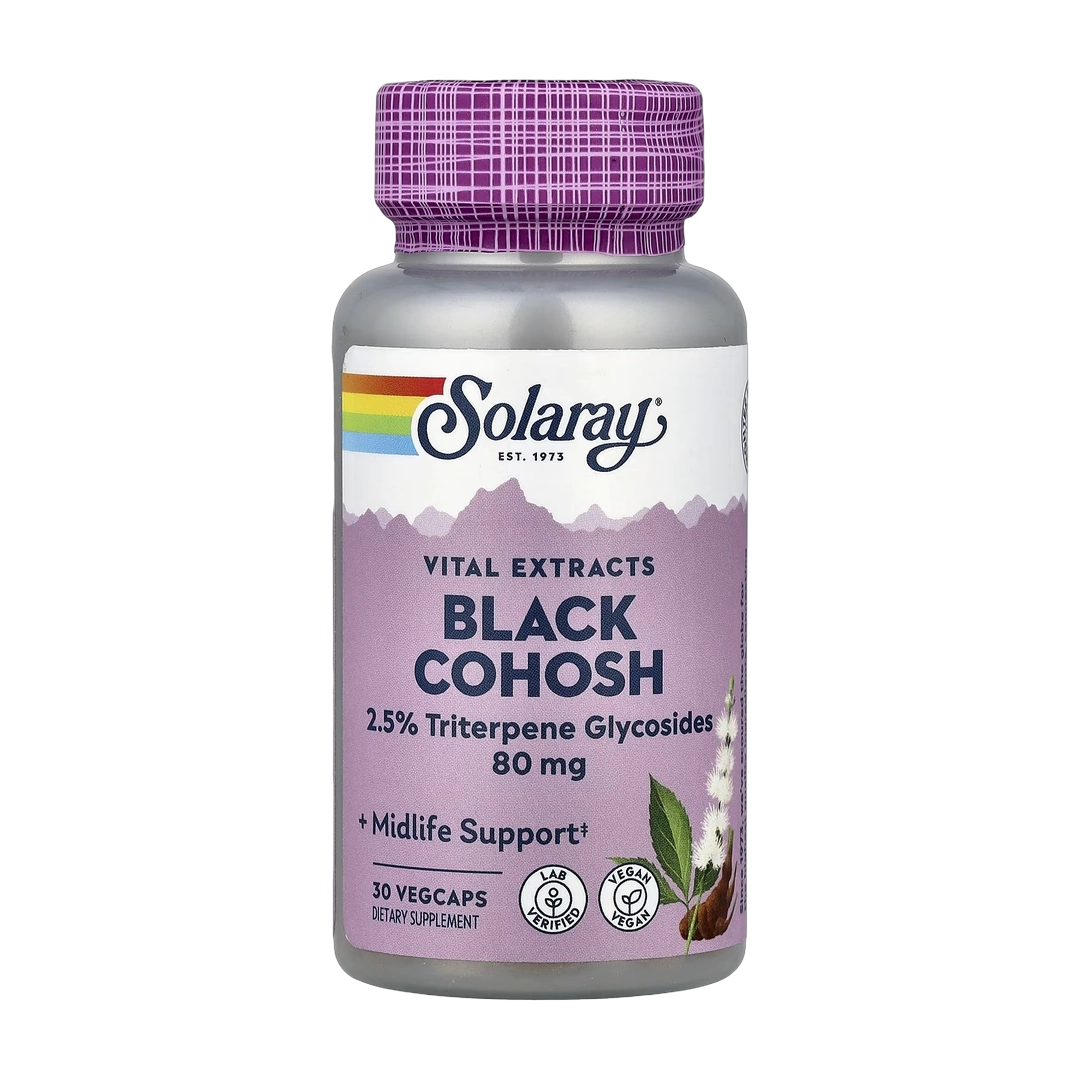 Solaray, Vital Extracts, Black Cohosh, 30 VegCaps