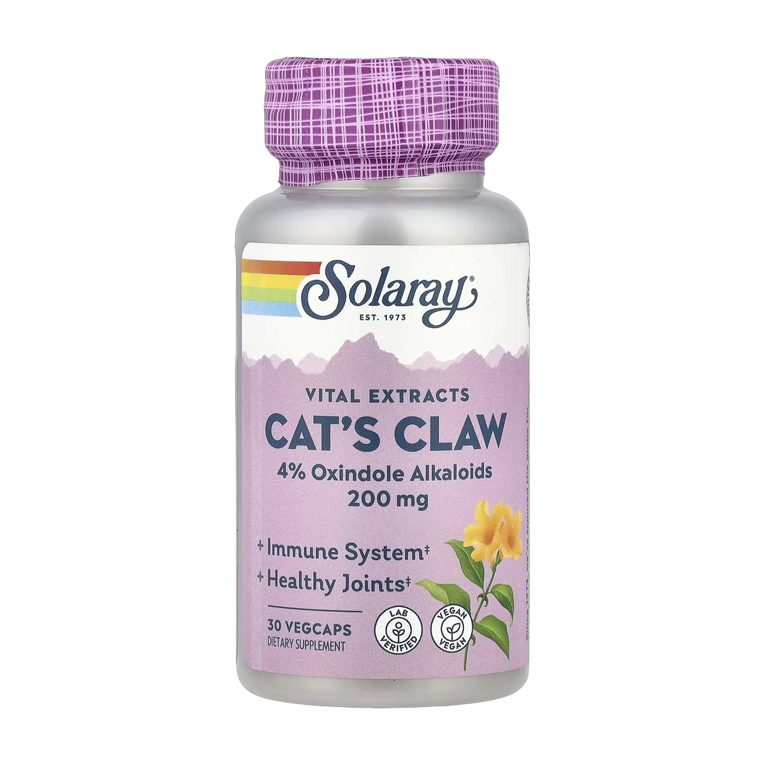 Solaray, Vital Extracts, Cat's Claw, 30 VegCaps