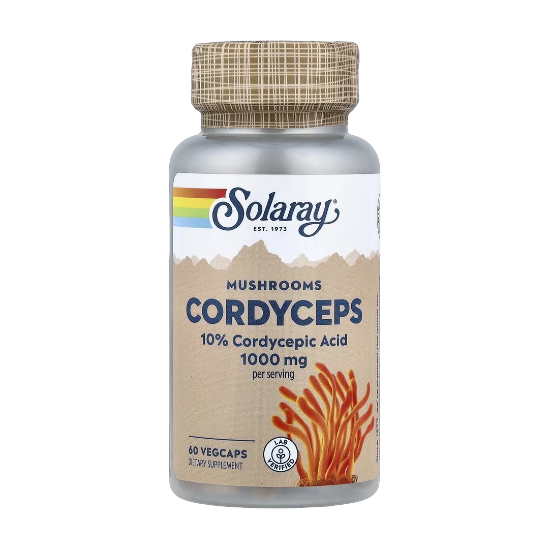 Solaray, Mushrooms, Cordyceps, 60 VegCaps