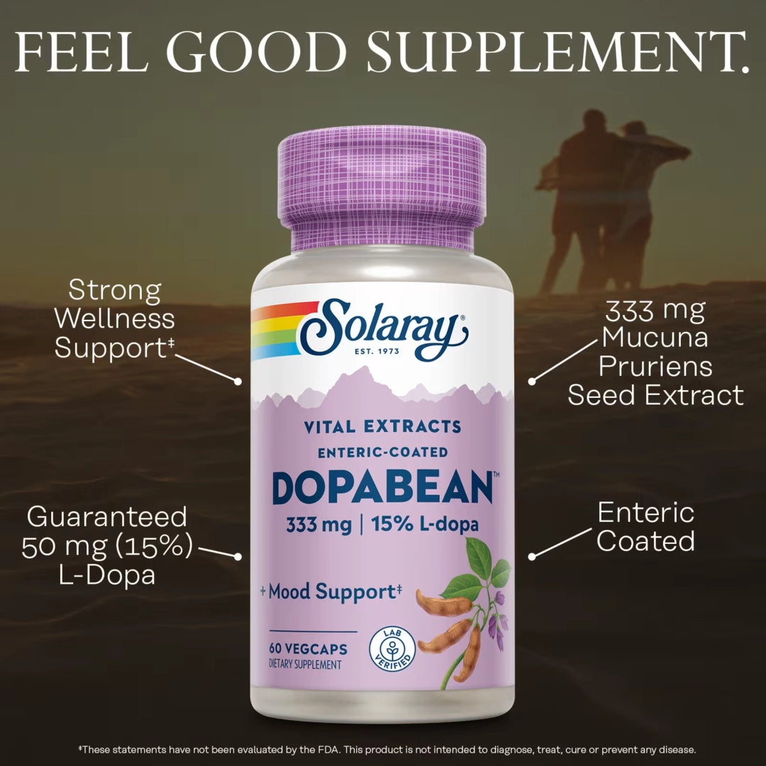 Solaray, Vital Extracts, DopaBean™, 60 VegCaps