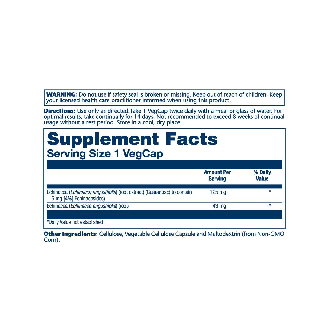 Solaray, Vital Extracts, Echinacea Angustifolia, 60 VegCaps