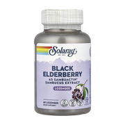 Solaray, Black Elderberry as Sambuactin™, Natural Elderberry , 60 Lozenges