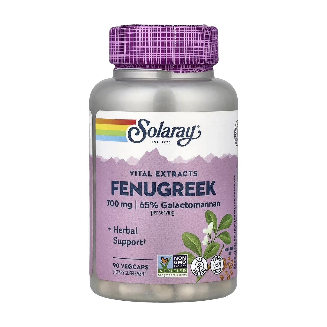 Solaray, Vital Extracts, Fenugreek, 90 VegCaps