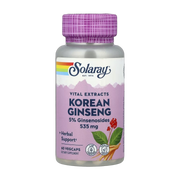 Solaray, Vital Extracts, Korean Ginseng, 535 mg, 60 Vegcaps