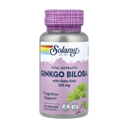 Solaray, Vital Extracts, Ginkgo Biloba With Gotu Kola, 60 VegCaps