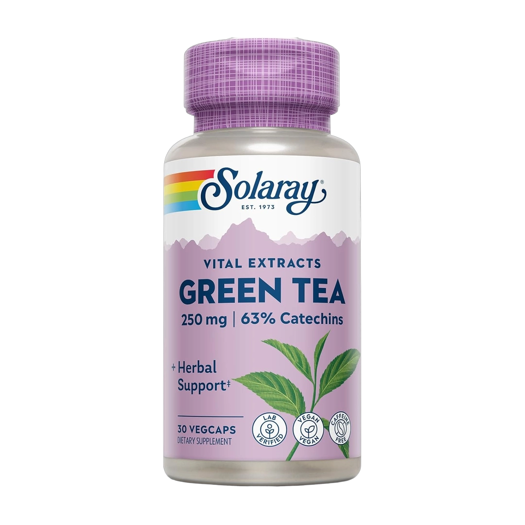 SOLARAY, Green Tea Extract 250 mg, 30 VegCaps