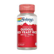 Solaray, Guggul Gum Extract & Red Yeast Rice, 60 VegCaps