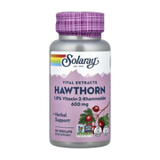 Solaray, Vital Extracts, Hawthorn, 600 mg, 30 VegCaps