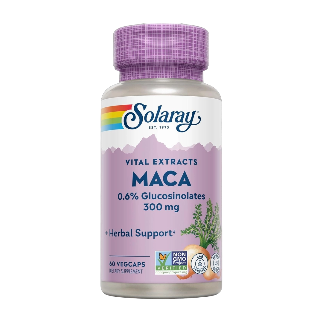 Solaray, Maca Extract, 300mg, 60 Count