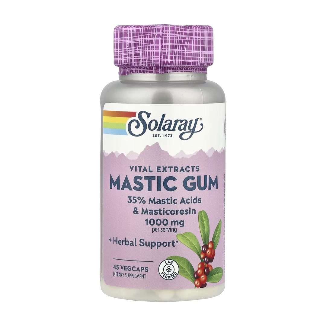 Solaray, Vital Extracts, Mastic Gum, 45 VegCaps (500 mg per Capsule)