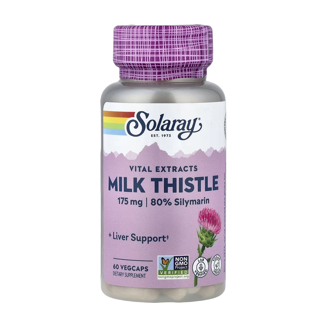 Solaray, Vital Extracts, Milk Thistle, 60 VegCaps