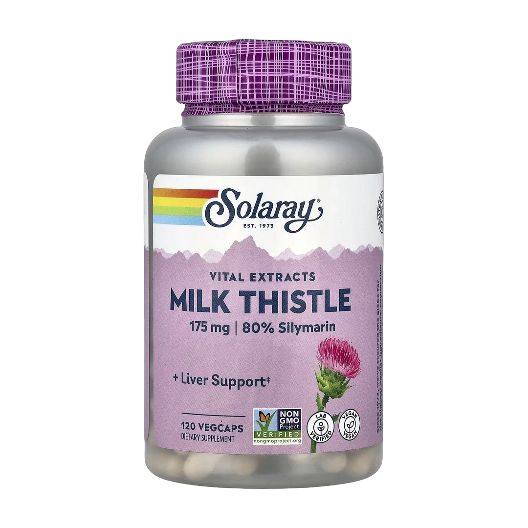 Solaray, Vital Extracts, Milk Thistle, 120 VegCaps