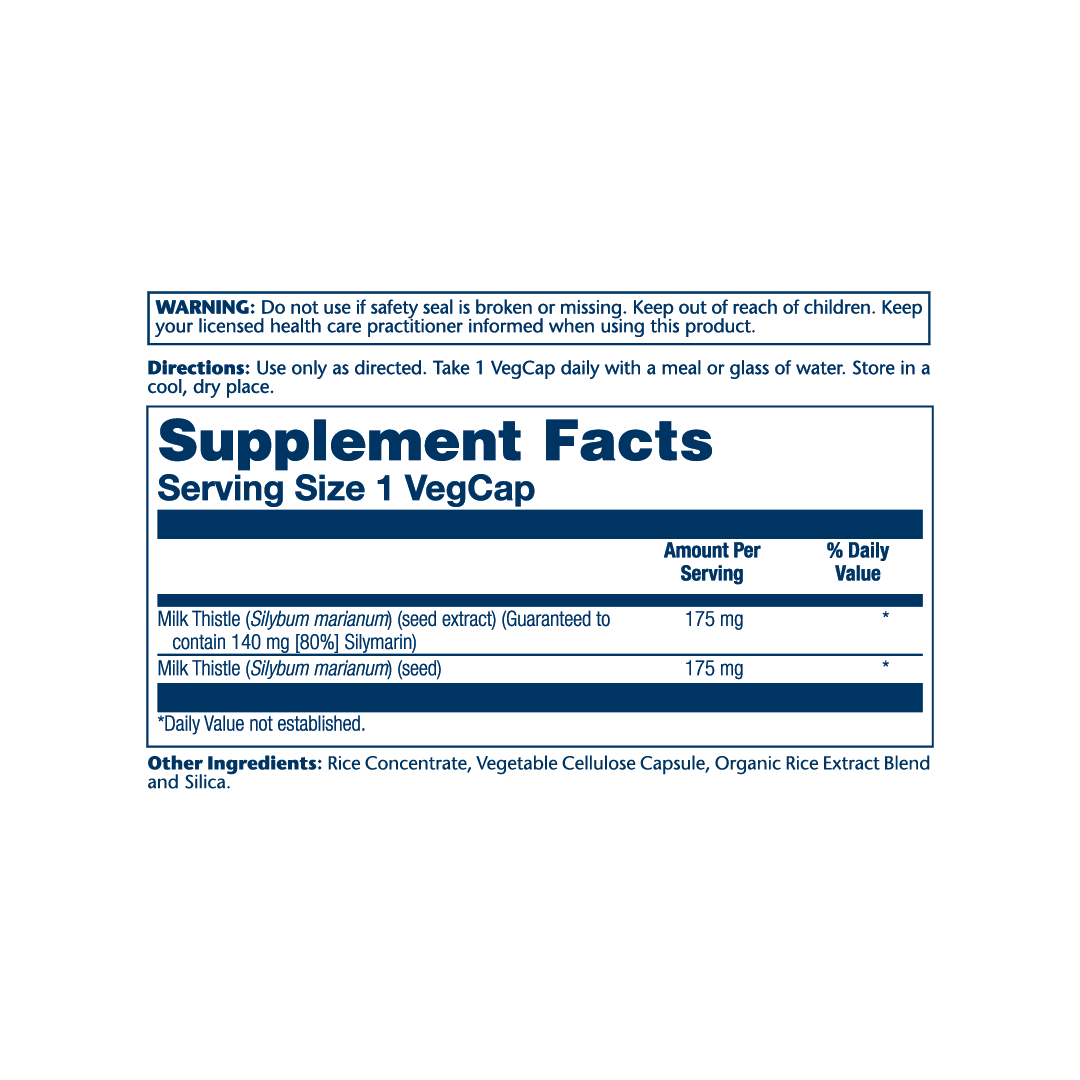 Solaray, Vital Extracts, Milk Thistle, 120 VegCaps