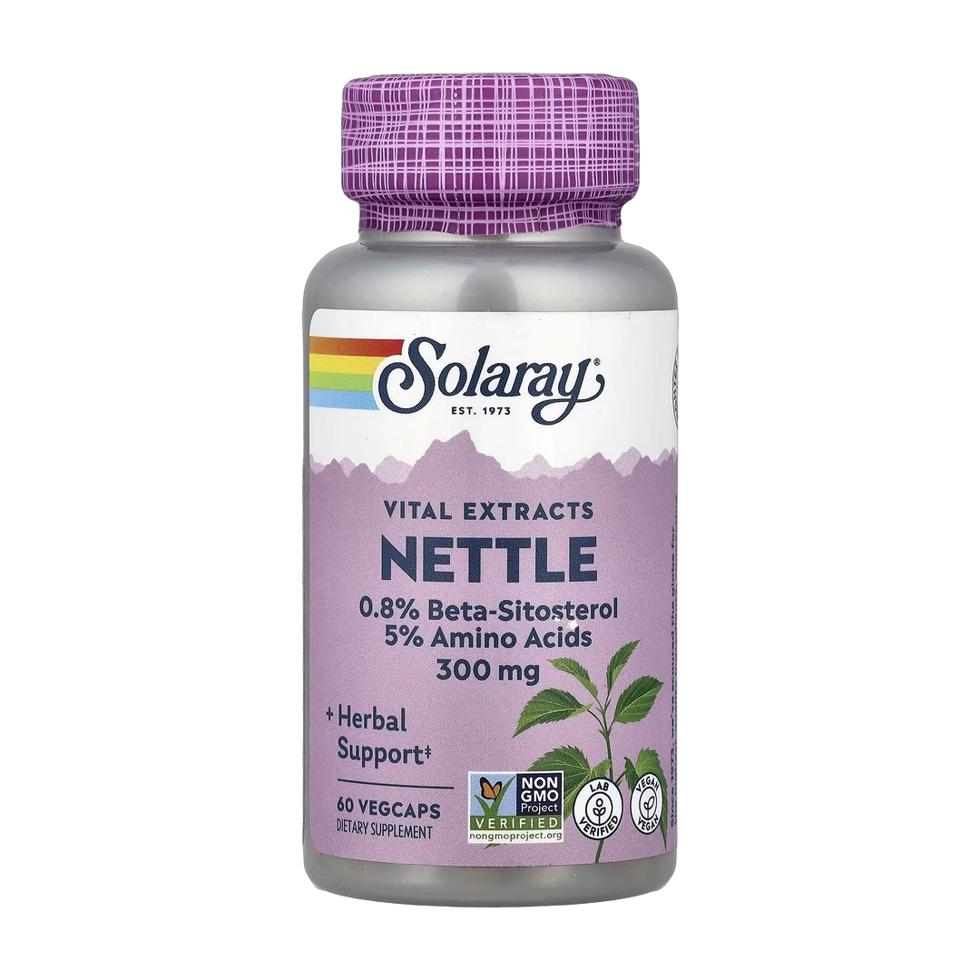 Solaray, Vital Extracts, Nettle, 300 mg, 60 VegCaps