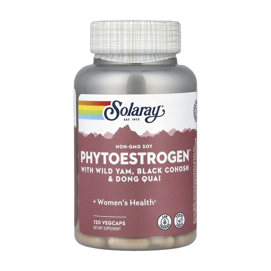 Solaray, Phytoestrogen™ with Wild Yam, Black Cohosh & Dong Quai, 120 VegCaps
