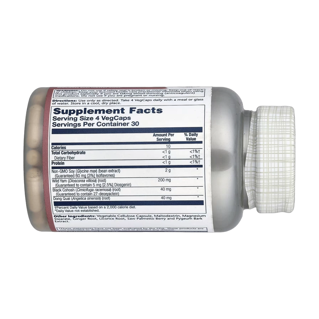 Solaray, Phytoestrogen™ with Wild Yam, Black Cohosh & Dong Quai, 120 VegCaps