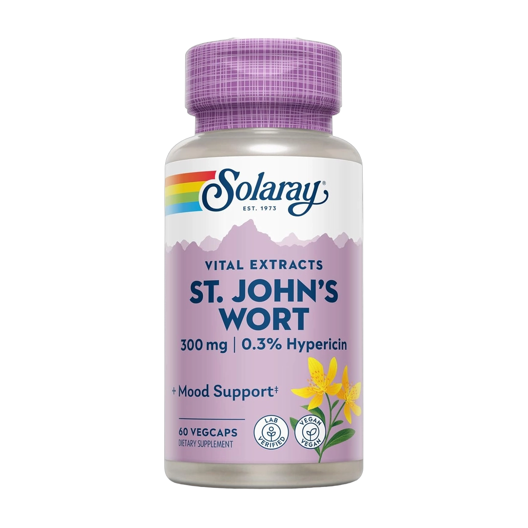 Solaray Vital Extracts, St. John's Wort, 300 mg, 60 VegCaps