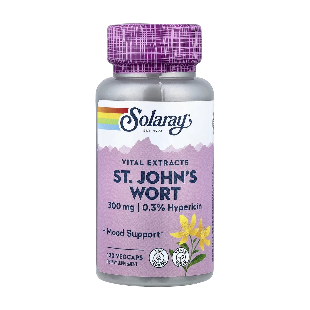 Solaray, Vital Extracts, St. John's Wort, 300 mg, 120 VegCaps