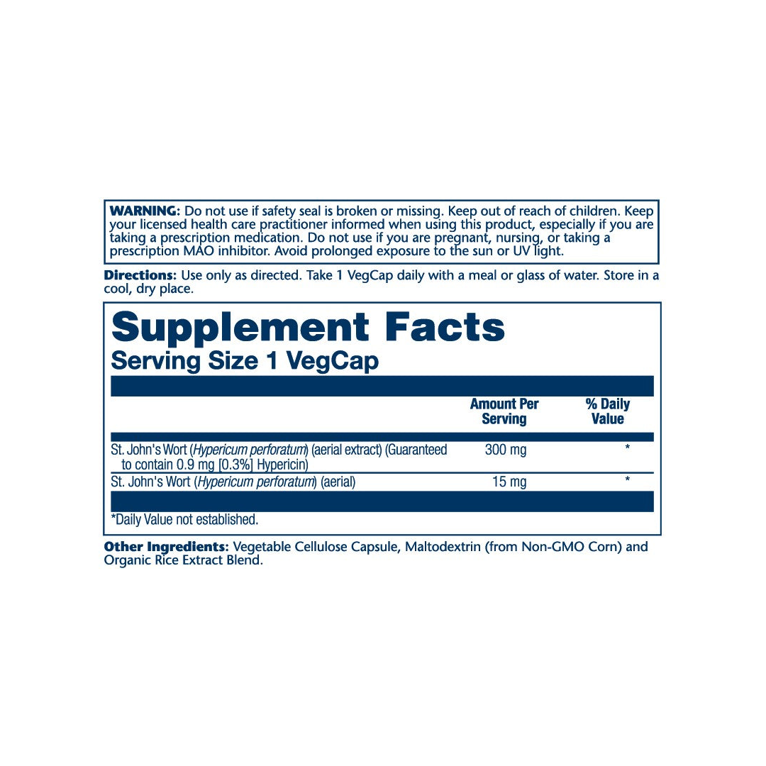 Solaray, Vital Extracts, St. John's Wort, 300 mg, 120 VegCaps