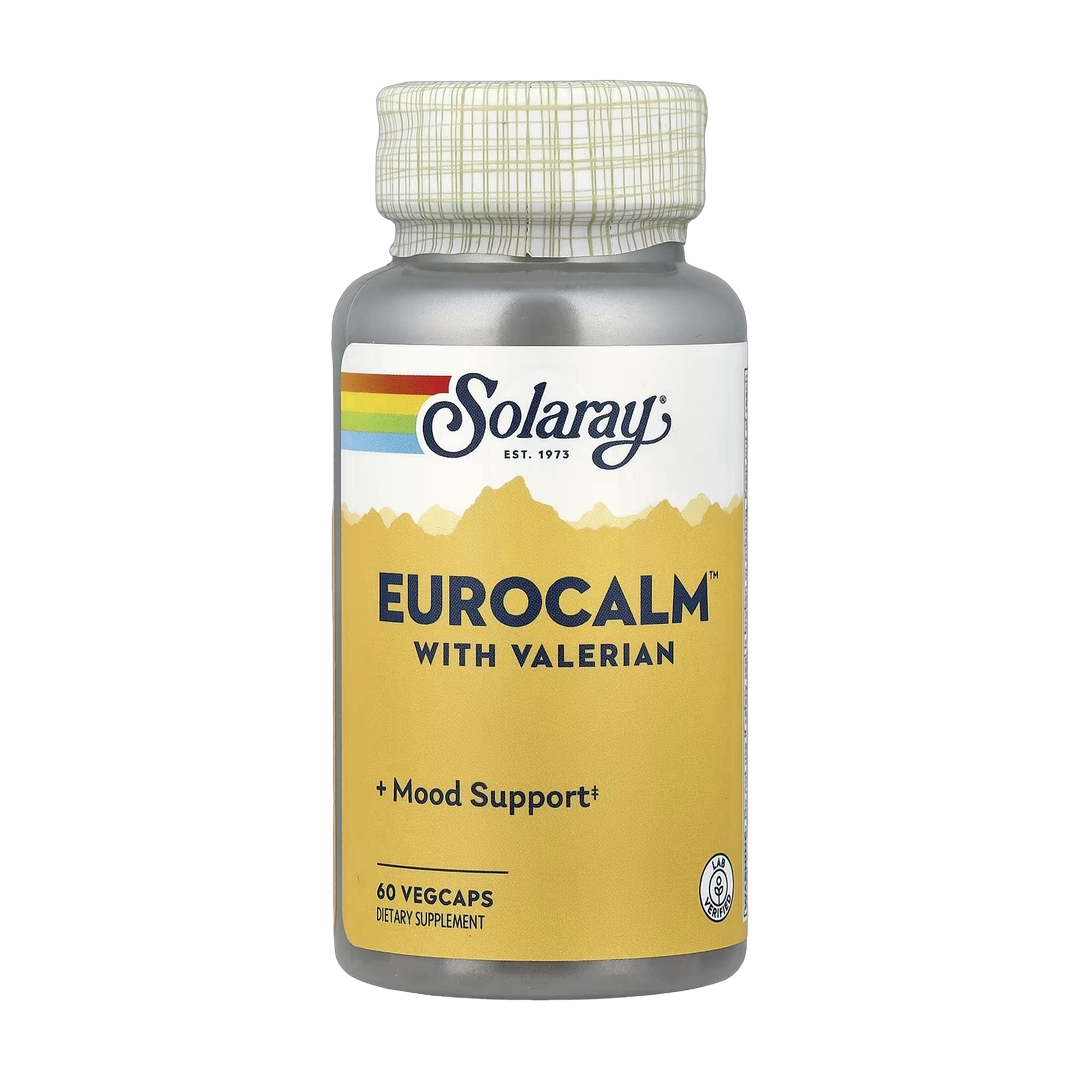 Solaray, Eurocalm™ with Valerian, 60 VegCaps