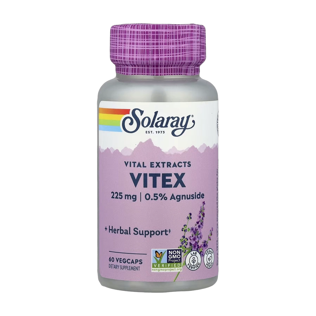 Solaray, Vital Extracts, Vitex, 60 VegCaps