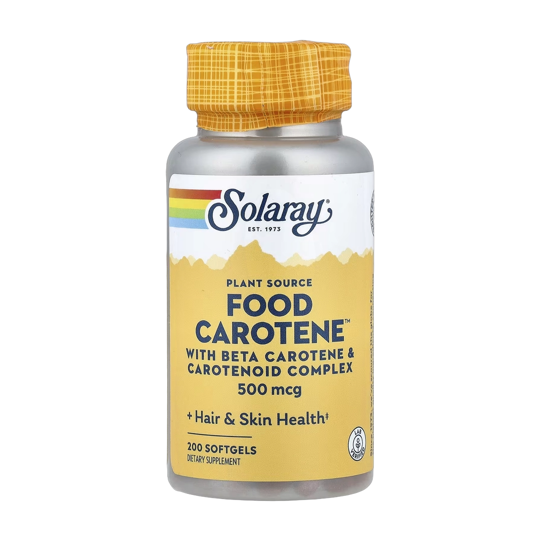 Solaray, Food Carotene™, 200 Softgels